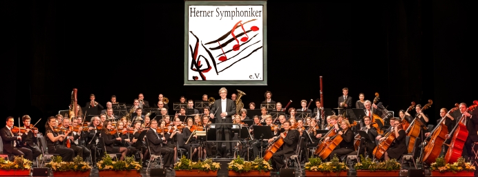 Die Herner Symphoniker im Kulturzentrum Herne. Foto � chr. ribbe