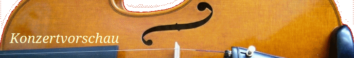 Konzertvorschau