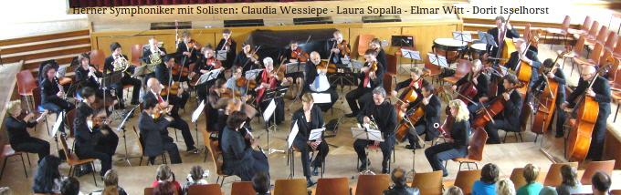 Herner Symphoniker & Solisten (C) Herner Symphoniker / (F) Achim Hohlfeld